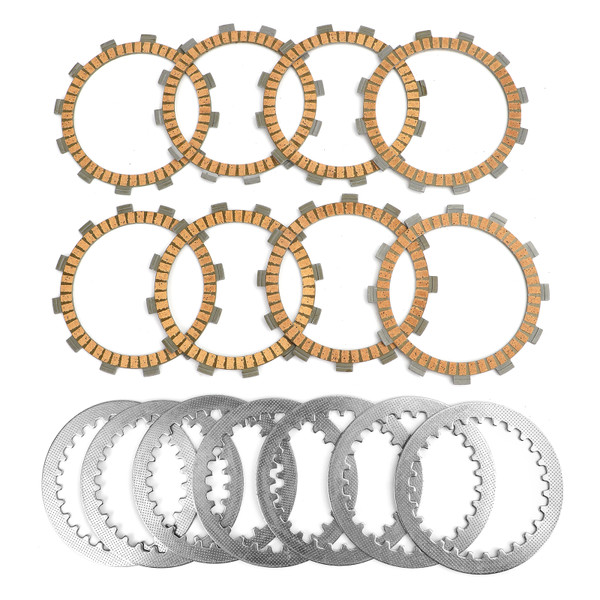 Clutch Plate Kit - Friction & Steel Plates For Yamaha YZF R6 YZF600 R6S Clutch Plate Kit - Friction & Steel Plates For Yamaha YZF R6 YZF600 R6S