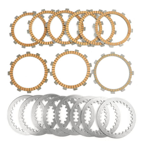 Clutch Plate Kit - Friction & Steel Plates For Yamaha FZS1000 FZ1 FAZER 2001-2015 Clutch Plate Kit - Friction & Steel Plates For Yamaha FZS1000 FZ1 FAZER 2001-2015