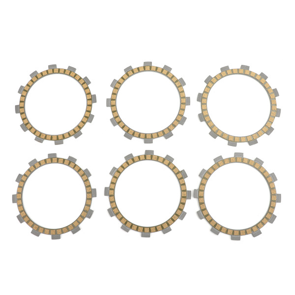 Clutch Plate Kit - Friction Plates For Yamaha XT250/X TT250R/RL YFM250/R Clutch Plate Kit - Friction Plates For Yamaha XT250/X TT250R/RL YFM250/R