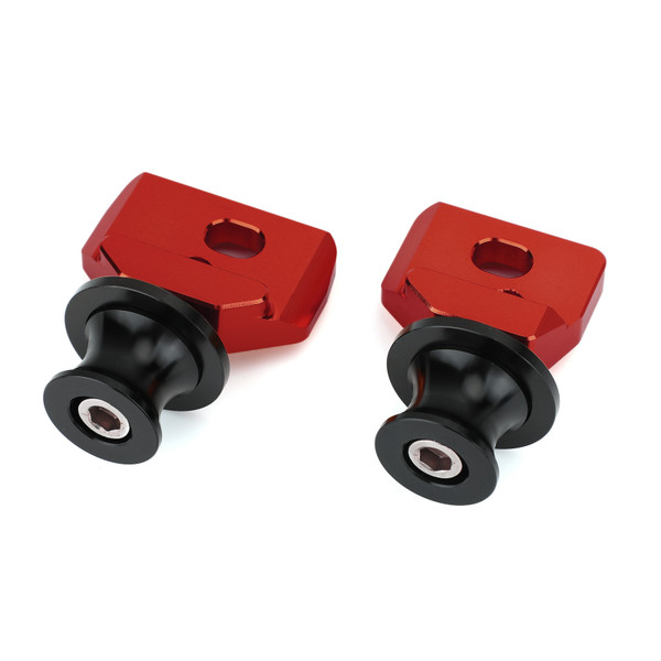 Chain Adjuster Block With Stand Spool For Honda CB650R CBR650R 2019-2020 Red Chain Adjuster Block With Stand Spool For Honda CB650R CBR650R 2019-2020 Red