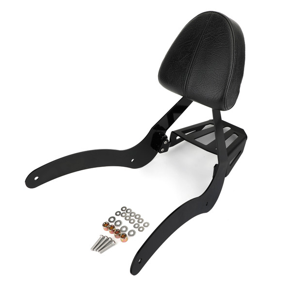 Passenger Sissy Bar Backrest Luggage Rack For Indian Scout 2014-2020 BLK Passenger Sissy Bar Backrest Luggage Rack For Indian Scout 2014-2020 BLK