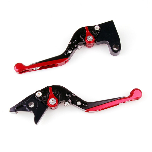 Adjustable Folding Extendable Racing Brake & Clutch Levers For Honda CBR250R CBR300RR CB300F CB300FA CBR500R CB500F CB500X RED