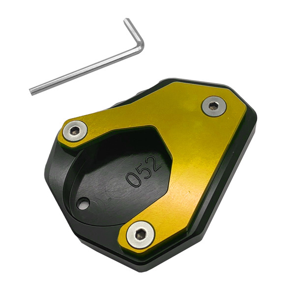 Kickstand Side Stand Extension Pad For Kawasaki Ninja 400 2018-2020 Versys 650 2010-2020 KLX250 2010-2016 Z400 2018-2020 GOLD Kickstand Side Stand Extension Pad For Kawasaki Ninja 400 2018-2020 Versys 650 2010-2020 KLX250 2010-2016 Z400 2018-2020 GOLD