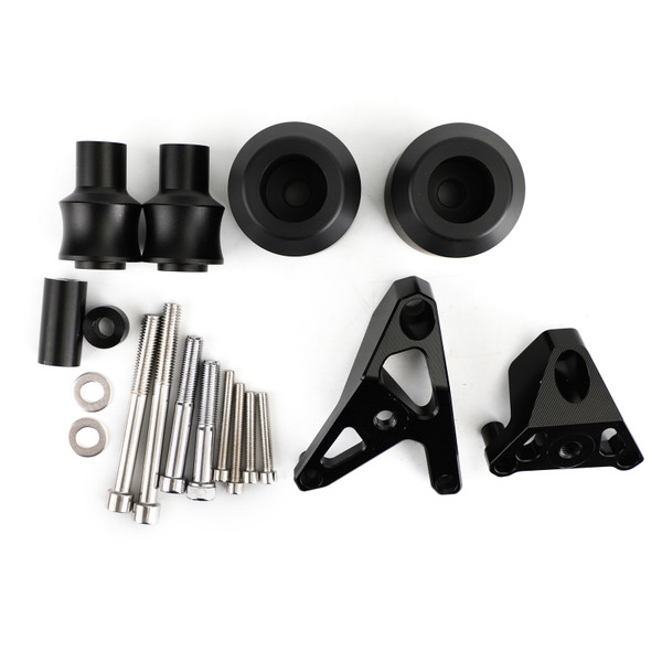 CNC Aluminum Frame Sliders Crash Protection For Honda CB650R Neo Sports Cafe CBR650R 2019-2020 CB650F CBR650F 2014-2018 BLK