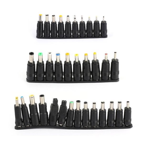 34 Tips Universal Power Supply Adapter Charger Jack Plug Kit for Laptop Notebook