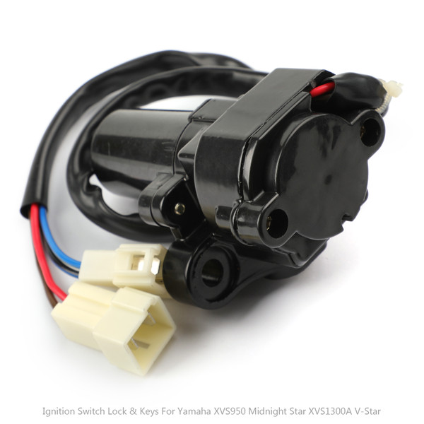 Ignition Switch Lock ; Keys Fit For Yamaha XVS950 Midnight Star XVS1300A V-Star Ignition Switch Lock ; Keys Fit For Yamaha XVS950 Midnight Star XVS1300A V-Star