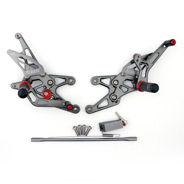 CNC Made Rearsets Fit For Yamaha YZF R1 2007-2008 GRAY CNC Made Rearsets Fit For Yamaha YZF R1 2007-2008 GRAY