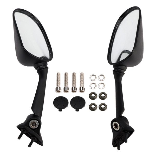 Motorcycle Rearview Side Mirrors Pair Fit For Yamaha YZF-R1 YZF R1 1000 2009-2014 14B-26280-00 & 14B-26290-00 Generic  Motorcycle Rearview Side Mirrors Pair Fit For Yamaha YZF-R1 YZF R1 1000 2009-2014 14B-26280-00 & 14B-26290-00 Generic
