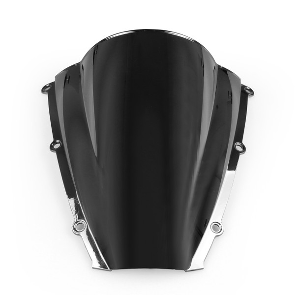 Windscreen Windshield Honda CBR 600 RR (2003-2004), Double Bubble, Black