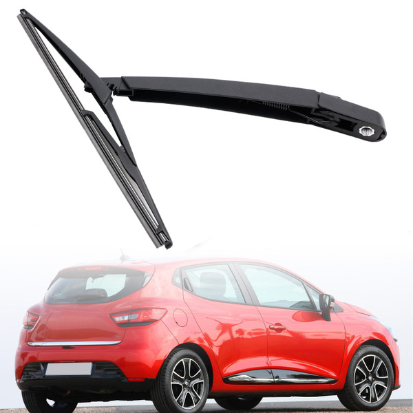Rear Window Windshield Wiper Arm Blade Set Fit For Renault Clio II 1998-2012 Rear Window Windshield Wiper Arm Blade Set Fit For Renault Clio II 1998-2012