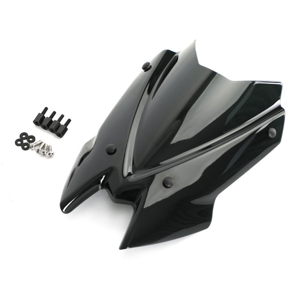 Windshield Fit For Kawasaki Z650 20+ BLK Windshield Fit For Kawasaki Z650 20+ BLK