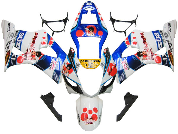 Fairings Suzuki GSXR 1000 Multi-Color pepephone Racing  (2003-2004)