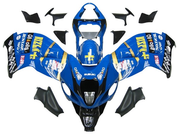 Fairings Suzuki GSX1300 Hayabusa Blue Rizla  Racing  (1999-2007) Fairings Suzuki GSX1300 Hayabusa Blue Rizla  Racing  (1999-2007)