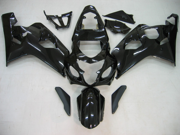 Fairings Suzuki GSXR 600 750 All Black GSXR Racing  (2004-2005) Fairings Suzuki GSXR 600 750 All Black GSXR Racing  (2004-2005)