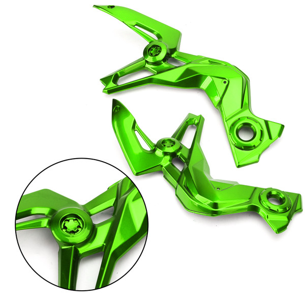 Motorcycle ABS Plastic Frame Guard Cover Trim for Kawasaki Z900 2020-2021 Motorcycle ABS Plastic Frame Guard Cover Trim for Kawasaki Z900 2020-2021
