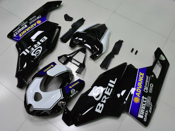 Fairing Kit Bodywork ABS Ducati 999 749 Black &White 2005 2006 Fairing Kit Bodywork ABS Ducati 999 749 Black &White 2005 2006