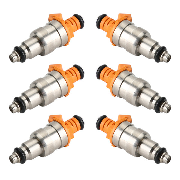 6pcs Fuel Injectors 33007127 fits Wrangler Cherokee YJ 1987-1998 I6 4.0L 6pcs Fuel Injectors 33007127 fits Wrangler Cherokee YJ 1987-1998 I6 4.0L