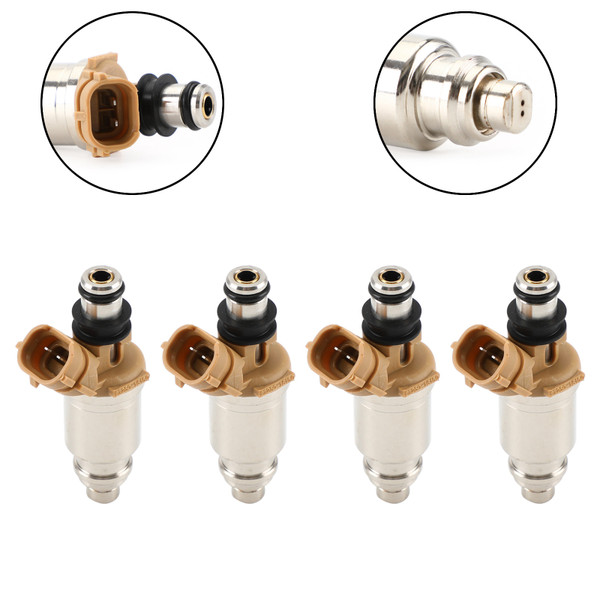 4PCS Fuel Injectors 23250-16150 Fit Toyota Corolla Geo Prizm 1.6L 1993-1997 4PCS Fuel Injectors 23250-16150 Fit Toyota Corolla Geo Prizm 1.6L 1993-1997
