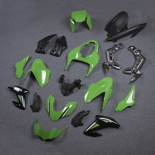 Injection Plastic ABS Bodywork Green Fairing Fit for Kawasaki Z900 2017-2019 Injection Plastic ABS Bodywork Green Fairing Fit for Kawasaki Z900 2017-2019