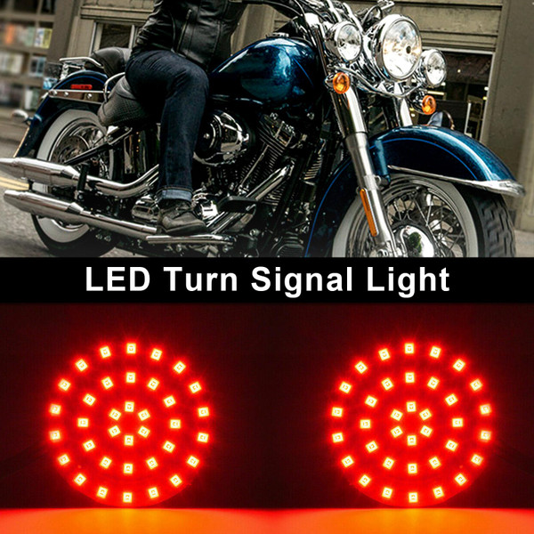 1156 LED Turn Signal Light Inserts Lamp Fit for Softail Touring Dyna Sportster 1156 LED Turn Signal Light Inserts Lamp Fit for Softail Touring Dyna Sportster