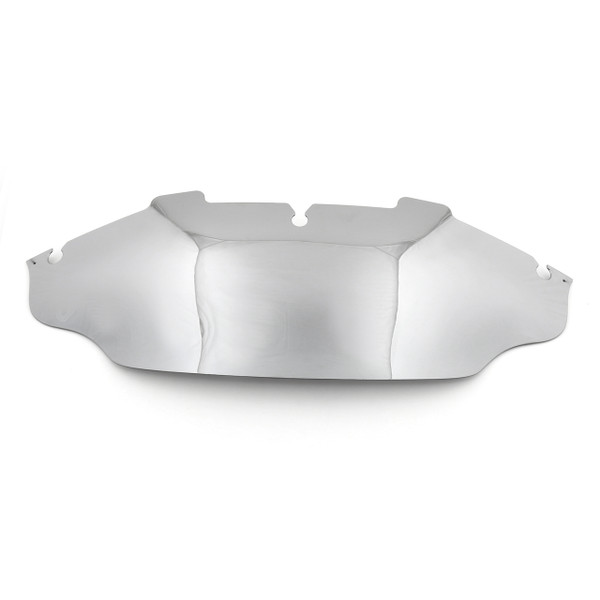 6" Wave Windshield Windscreen Harley Electra Street Glide Touring, Chrome 6" Wave Windshield Windscreen Harley Electra Street Glide Touring, Chrome