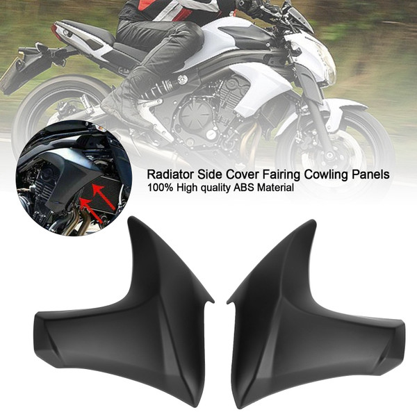Radiator Side Cover Fairing Cowling Panels for Kawasaki ER6N 2012-2016 Radiator Side Cover Fairing Cowling Panels for Kawasaki ER6N 2012-2016