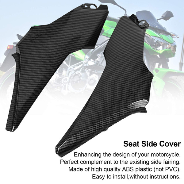 Seat Side Cover Bench patent leather Fairing  Cowling For Kawasaki Z900 2017-2019 Seat Side Cover Bench patent leather Fairing  Cowling For Kawasaki Z900 2017-2019