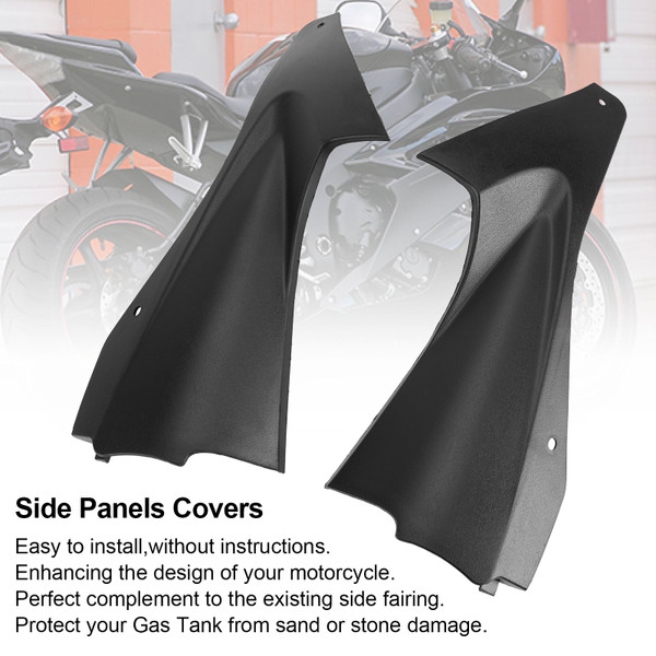 Gas Fuel Tank Side Cover Fairing Panel Cowl Trim for Yamaha YZF R6 2006-2007 Gas Fuel Tank Side Cover Fairing Panel Cowl Trim for Yamaha YZF R6 2006-2007