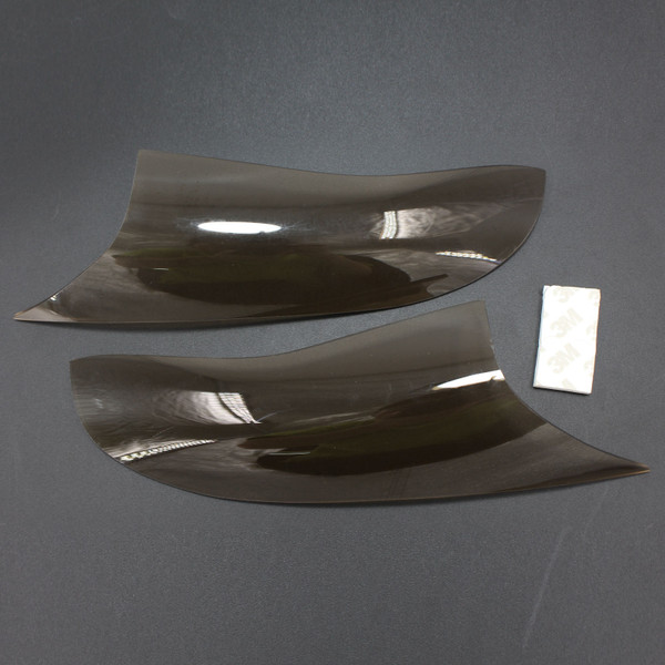 Front Headlight Lens Protection Cover Smoke Fit For Kawasaki Zx-10R Zx 10R 16-18 Front Headlight Lens Protection Cover Smoke Fit For Kawasaki Zx-10R Zx 10R 16-18