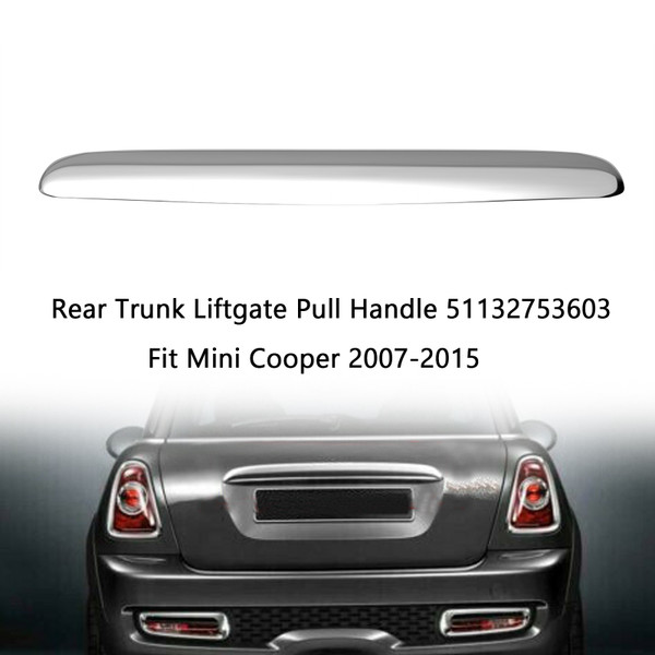 Rear Trunk Liftgate Pull Handle 51132753603 Fit Mini Cooper 2007-2015 FD961920DN Rear Trunk Liftgate Pull Handle 51132753603 Fit Mini Cooper 2007-2015 FD961920DN