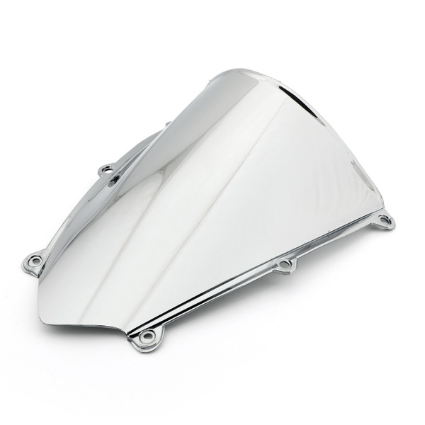 Windscreen Windshield Honda CBR 600 RR (2007-2012), Double Bubble, Chrome