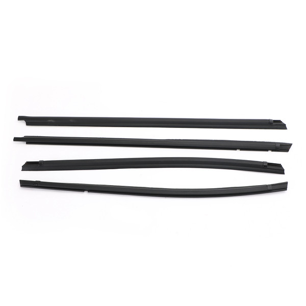 Car Outside Window Weatherstrip Seal Belt Moulding For Tacoma Double Cab 05-2015