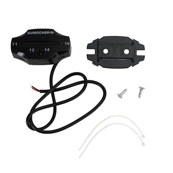 1Pc 12V Motorcycle Scooter Led Display Voltmeter Voltage Guage Volt Tester 1Pc 12V Motorcycle Scooter Led Display Voltmeter Voltage Guage Volt Tester