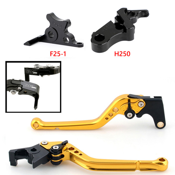 Long Clutch Brake Lever fit for Honda CBR500R/CB500F/X 19-21 CBR300R 19-21 Gold