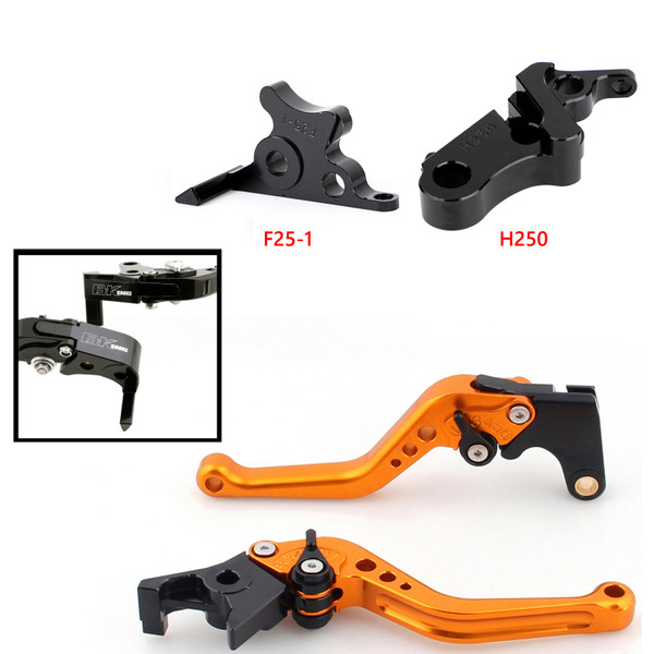 Short Clutch Brake Lever fit for Honda CBR500R/CB500F/X 19-21 CBR300R 19-21 Gold