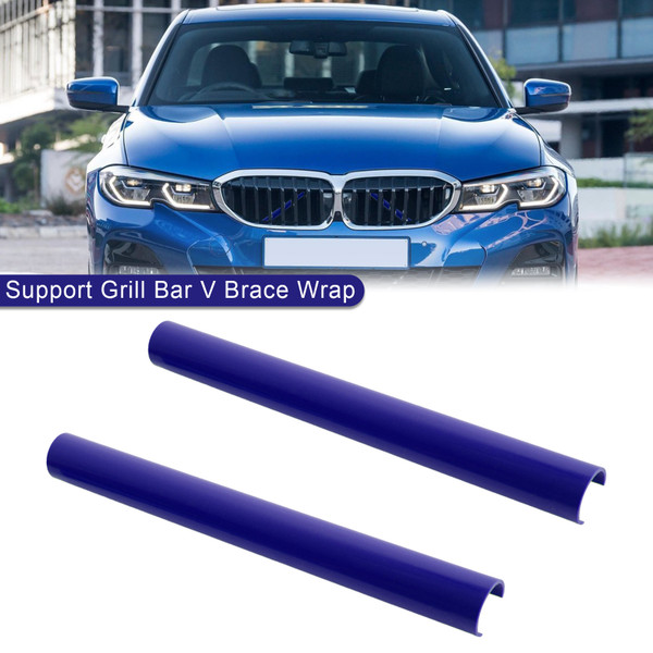#F Color Support Grill Bar V Brace Wrap For BMW G20 G21 G28 G29 Blue #F Color Support Grill Bar V Brace Wrap For BMW G20 G21 G28 G29 Blue
