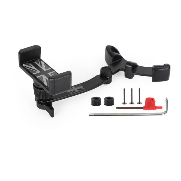 Car Phone Holder Mount Gray For MINI Cooper F54 F55 F56 F57 2021 LCD Tachometer Car Phone Holder Mount Gray For MINI Cooper F54 F55 F56 F57 2021 LCD Tachometer