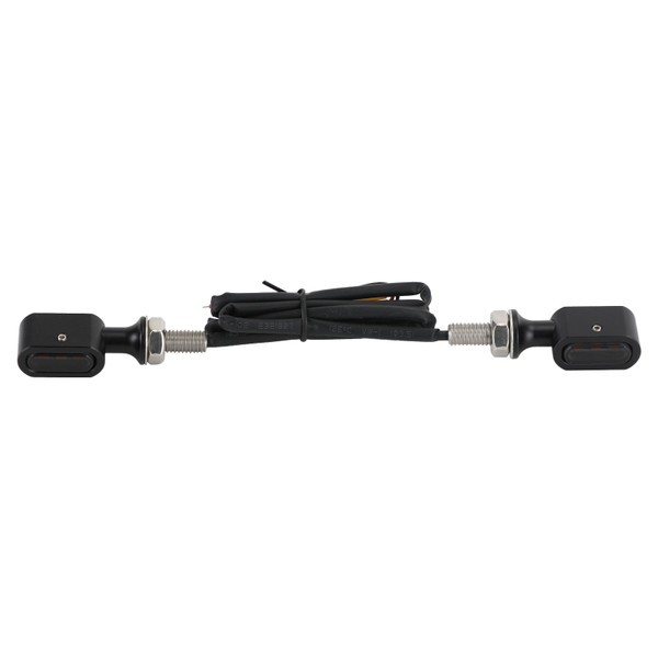 LED Rear Mini E Mark Turn Signal Indicator For Sportster Touring Dyna Black Smoke LED Rear Mini E Mark Turn Signal Indicator For Sportster Touring Dyna Black Smoke