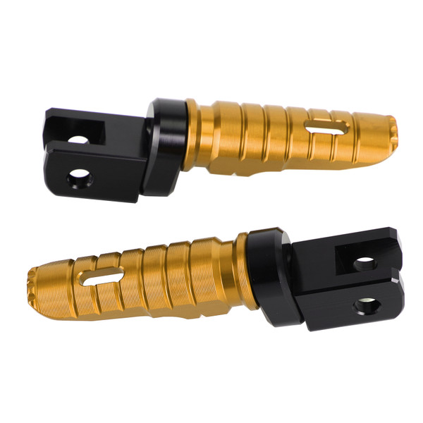 Front Footrests Foot Peg for Triumph Street Triple 765/R/S/RS Daytona 675/R Gold Front Footrests Foot Peg for Triumph Street Triple 765/R/S/RS Daytona 675/R Gold