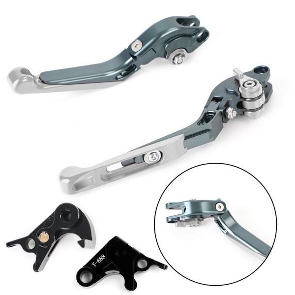 Adjustable Clutch Brake Lever for Yamaha MT-09 Tracer 900/GT 21-22 YZF R6 17-20 SIL Adjustable Clutch Brake Lever for Yamaha MT-09 Tracer 900/GT 21-22 YZF R6 17-20 SIL