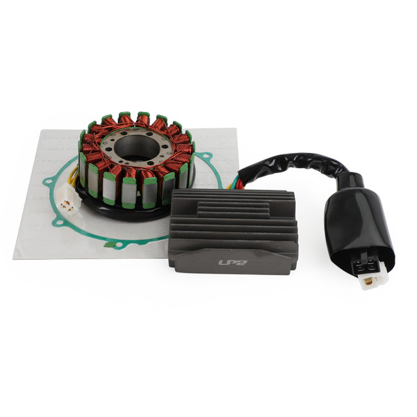 Magneto Stator+Voltage Rectifier+Gasket For Honda VFR800Fi Interceptor 800 98-99 Magneto Stator+Voltage Rectifier+Gasket For Honda VFR800Fi Interceptor 800 98-99