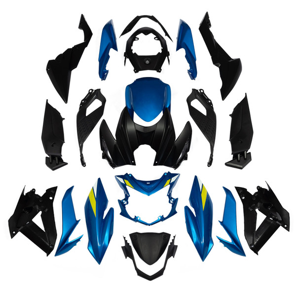 Injection Plastic Bodywork Fairing for Suzuki GSXS GSX-S 750 2017-2021 015#