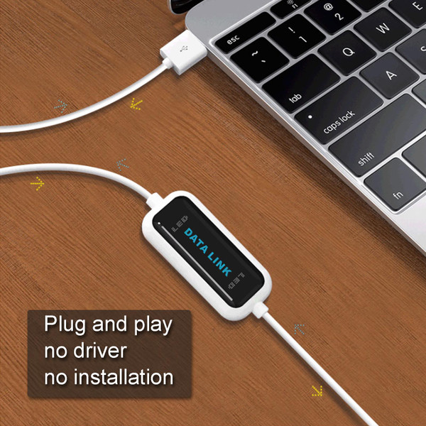 High Speed USB Pc to Pc Online Share Sync Link Net Direct Data File Transfer High Speed USB Pc to Pc Online Share Sync Link Net Direct Data File Transfer