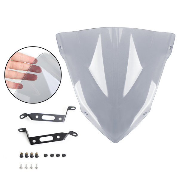 ABS Motorcycle Windshield WindScreen fit for Yamaha MT-07 MT07 2018-2020