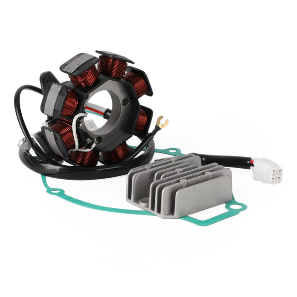 Magneto Stator + Voltage Rectifier + Generator Gasket For RC390 Adventure 14-21 Magneto Stator + Voltage Rectifier + Generator Gasket For RC390 Adventure 14-21