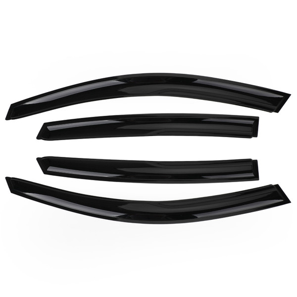 4pcs Side Window Vent Visor Sun Rain Deflector Guard For Honda Accord 2018+ 4pcs Side Window Vent Visor Sun Rain Deflector Guard For Honda Accord 2018+