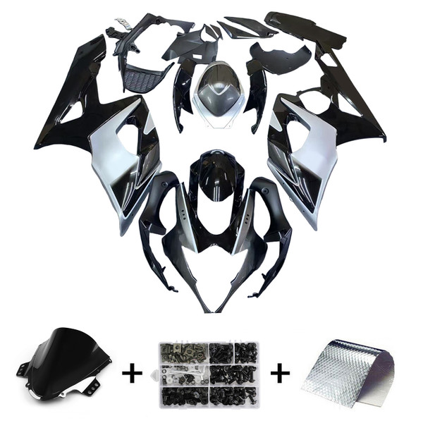 2005-2006 Suzuki GSXR1000 Injection Fairing Kit Bodywork Plastic ABS #11 Amotopart Fairing
