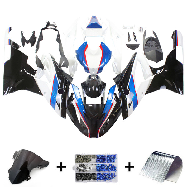 2015-2016 BMW S1000RR Amotopart Injection Fairing Kit Bodywork Plastic ABS #7