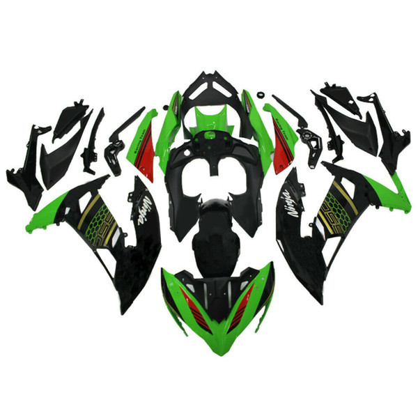 Injection Fairing Kit Plastic for Kawasaki Ninja 650 ER-6F EX650 2017-2019 02# #2 Injection Fairing Kit Plastic for Kawasaki Ninja 650 ER-6F EX650 2017-2019 02# #2