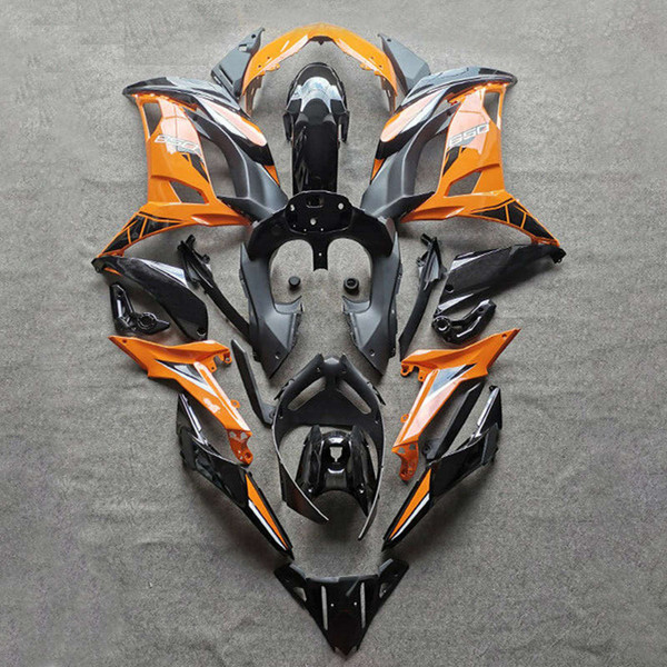 Injection Fairing Kit Plastic for Kawasaki Ninja 650 ER-6F EX650 2017-2019 04# #4 Injection Fairing Kit Plastic for Kawasaki Ninja 650 ER-6F EX650 2017-2019 04# #4